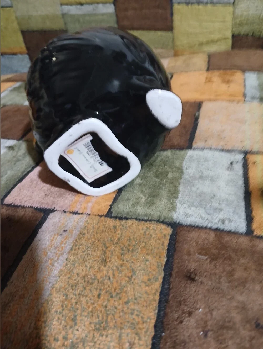 Black Toucan Ceramic Bird Planter - Decorative